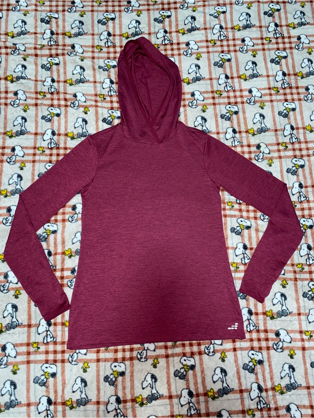 bcg Berry Hooded Lightweight Pullover